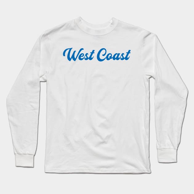 WEST COAST Long Sleeve T-Shirt by eyesblau